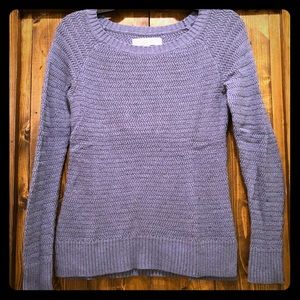 Light Blue Long Sleeve Sweater